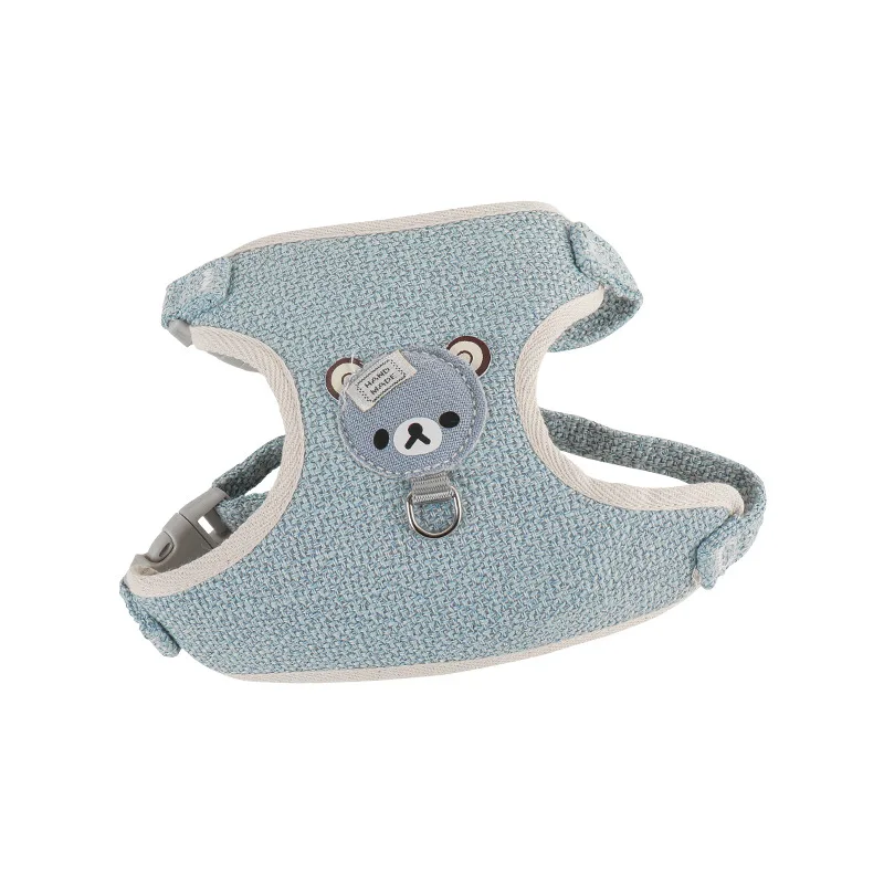 Conjunto de Arnês e Coleira para Cães Pequenos Ajustável - Imagem 5
