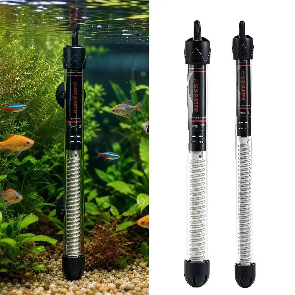 Aquecedor Submersível para Aquário com Termostato e Capa Protetora - Imagem 6