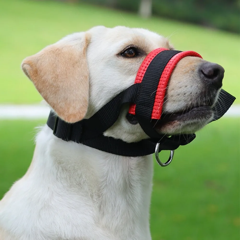 Focinheira Ajustável para Cães Respirável Anti-latido - Imagem 3