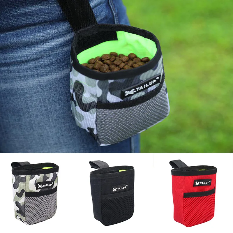bolsa de cintura para petiscos de cães