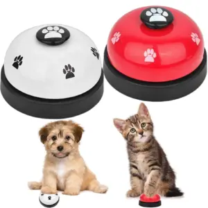 campainha para cães com base antiderrapante