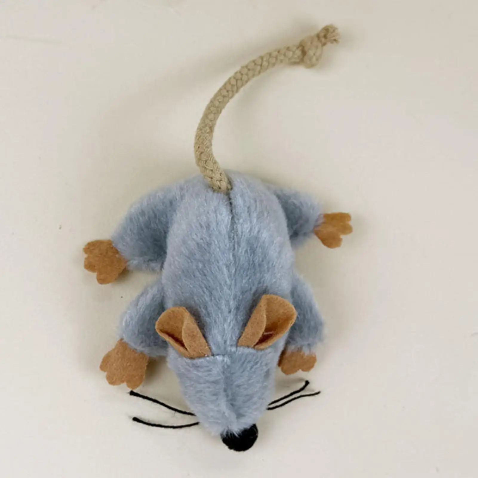 Brinquedo de Rato para Gatos de Pelúcia com Cauda em Movimento - Imagem 5