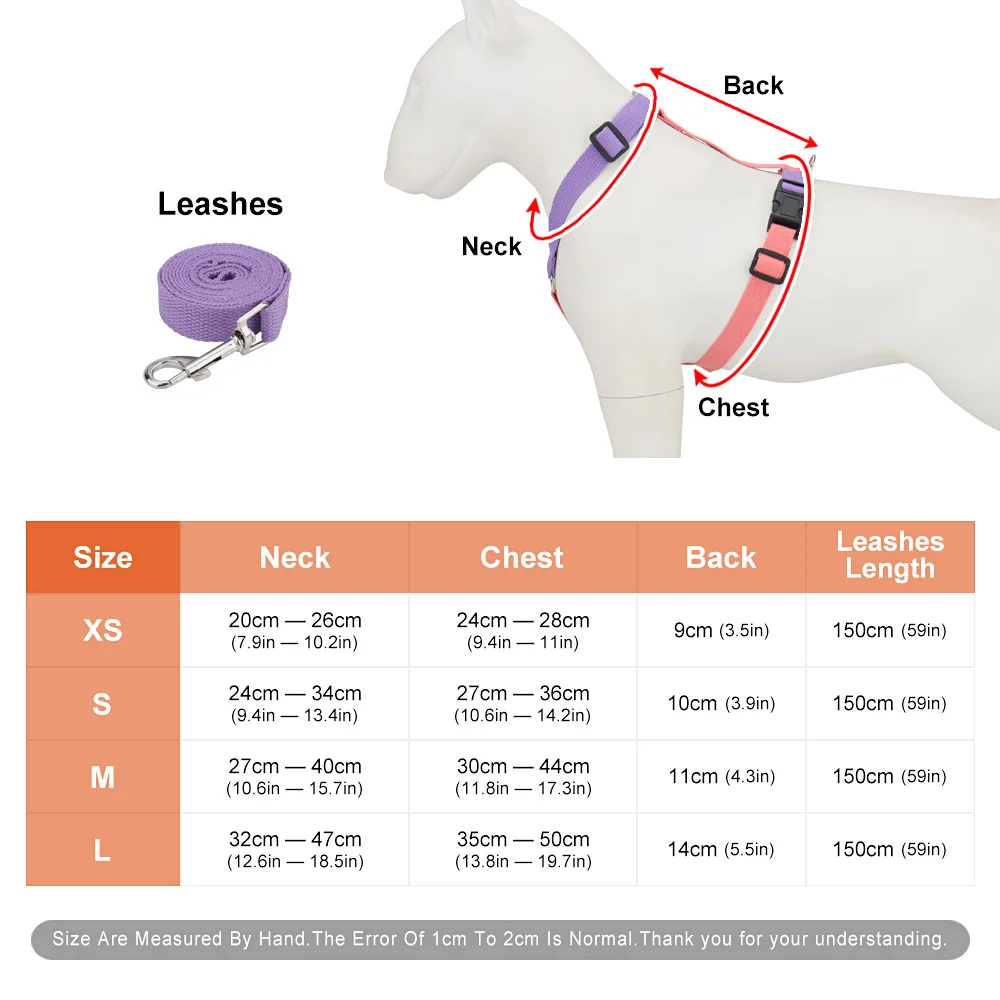 Conjunto de Arnês para Cães Ajustável com Trava de Segurança - Imagem 5