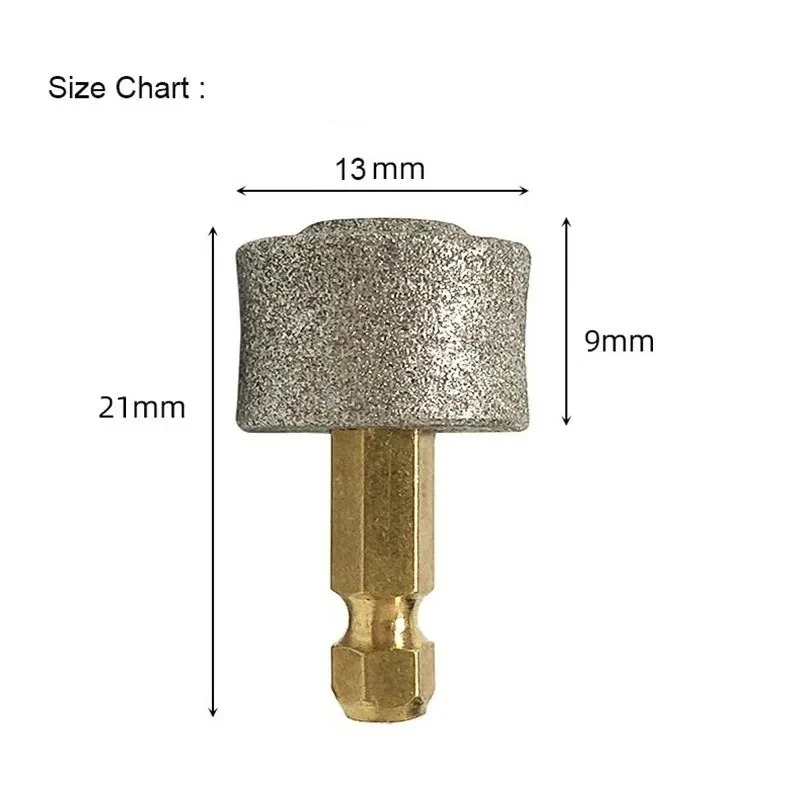 Cabeça de Reposição para Moedor de Unhas Pet Cilíndrica de Cobre - Imagem 3