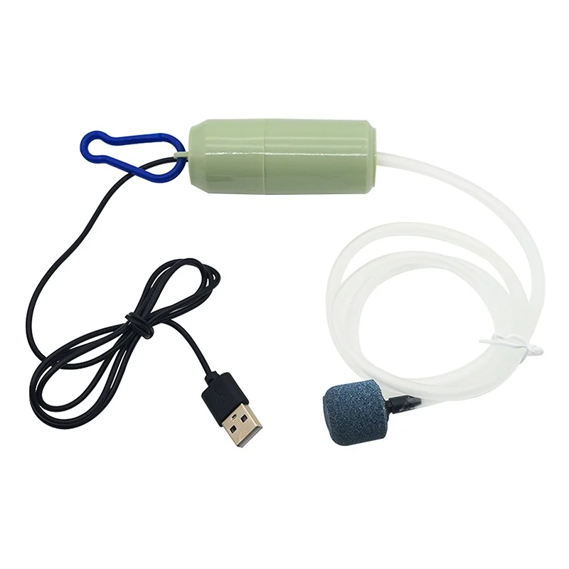 Bomba de Ar USB para Aquário 1W com Pedra Porosa e Regulador - Imagem 3