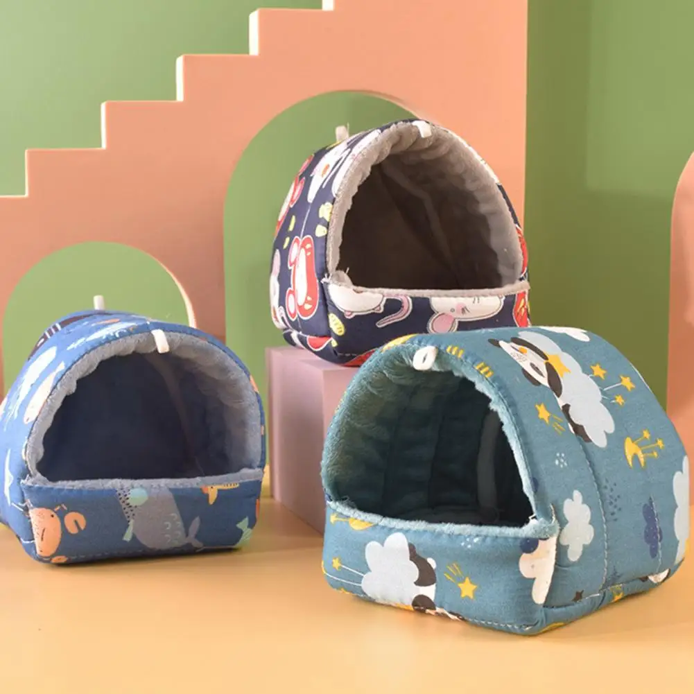 Ninho de Algodão para Hamster e Roedores com Design Lavável - Imagem 3