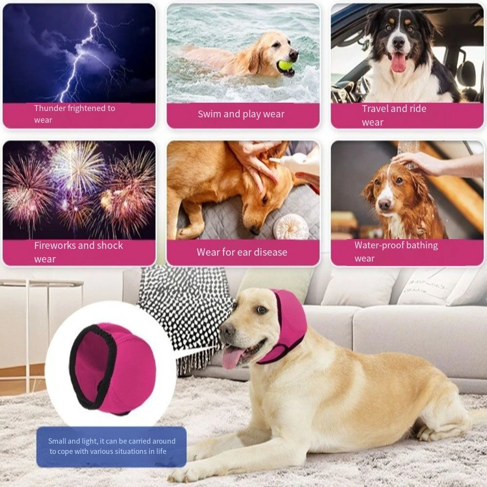 Capa de Orelha para Cães com Redução de Ruído Ajustável - Image 6