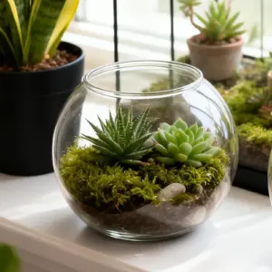 aquário bolha transparente para peixes