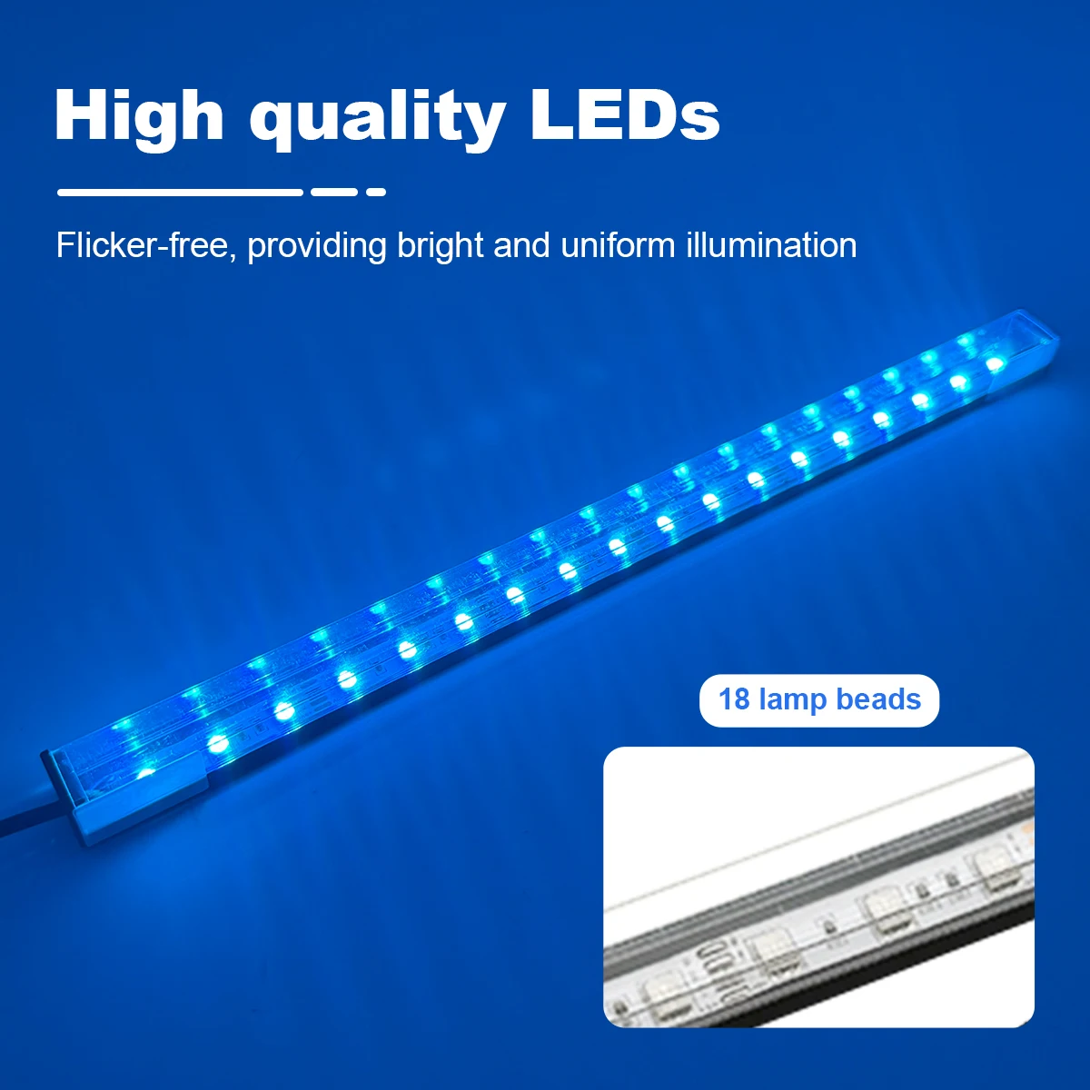 Luz LED RGB para Aquário USB com 7 Cores Decorativas - Imagem 6