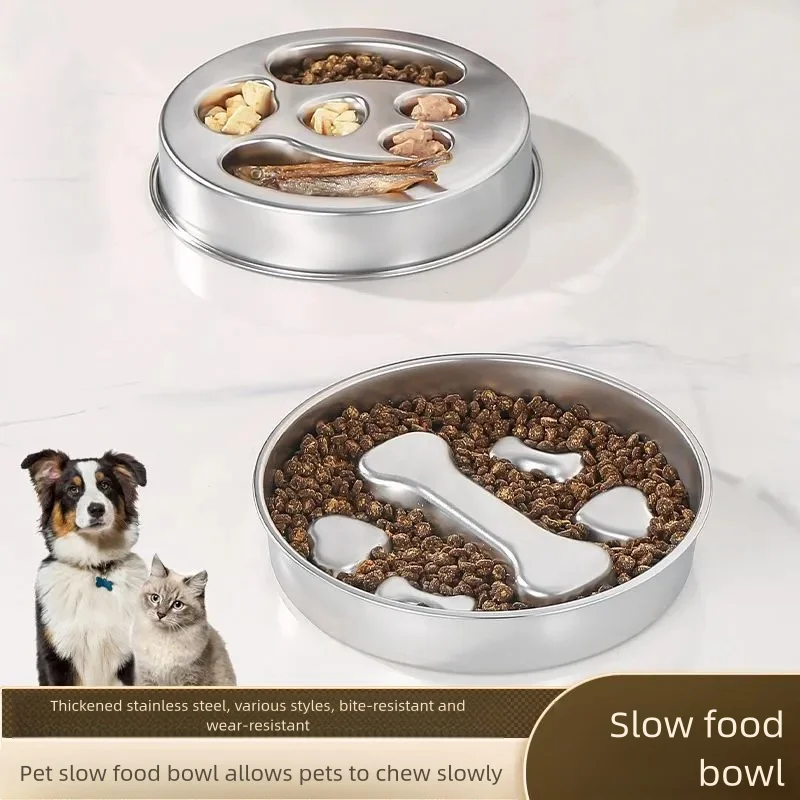 tigela de alimentação lenta para cães e gatos