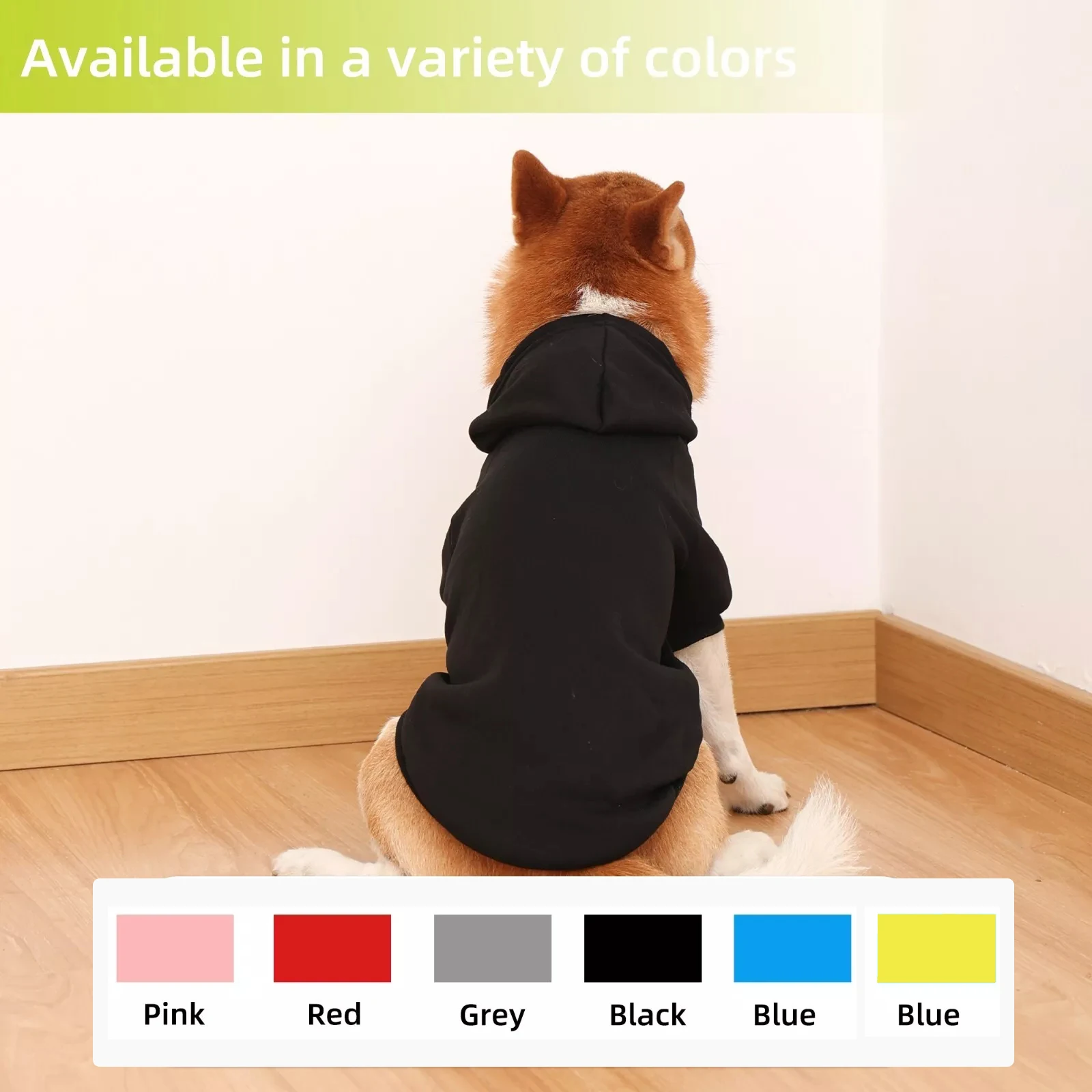 Suéter com Capuz para Cães de Porte Pequeno, Médio e Grande - Imagem 2
