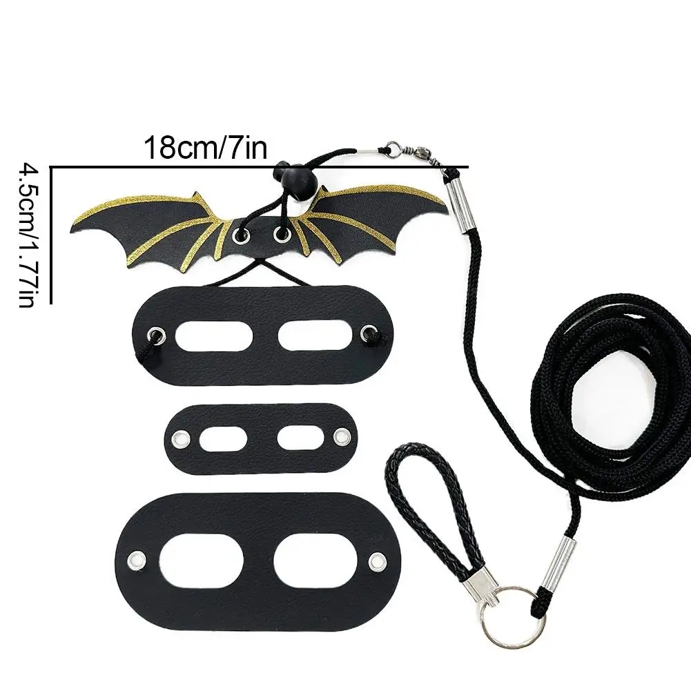 Coleira para Lagarto com Asas de Morcego Ajustável para Passeio - Imagem 6