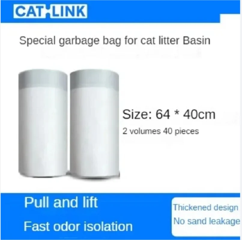 saco de lixo para caixa de areia catlink