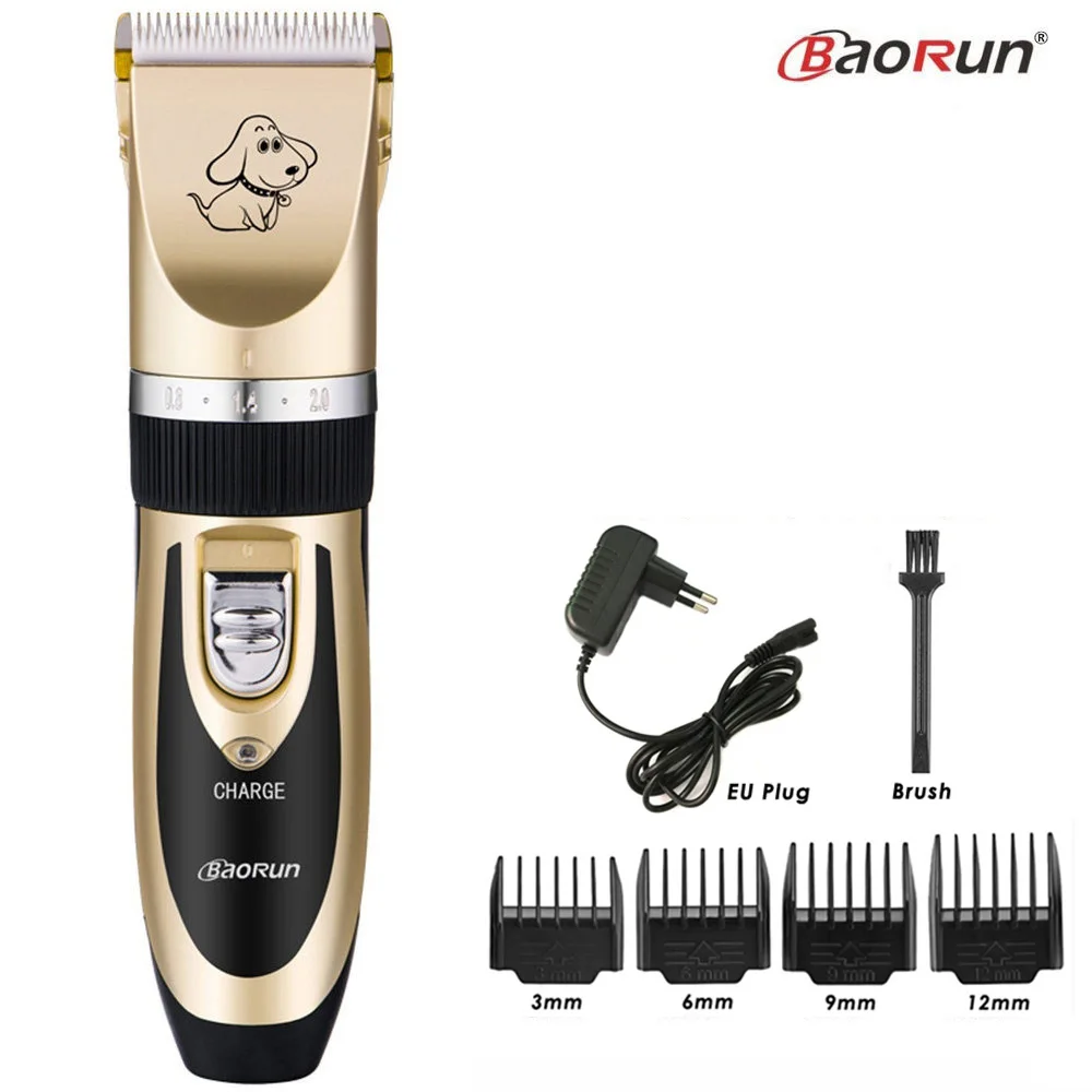 Máquina de Tosa Baorun para Cães e Gatos com Lâmina Ajustável - Imagem 3