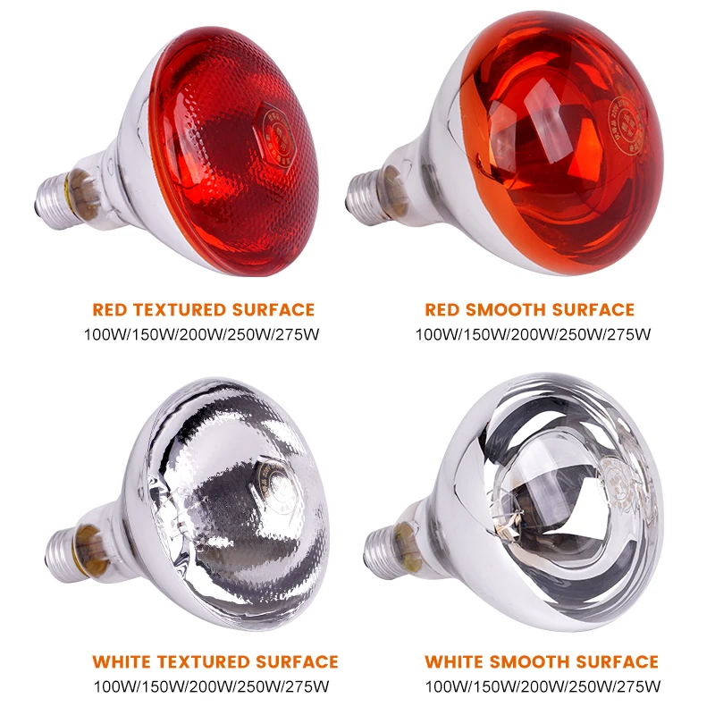 Lâmpada de Aquecimento Infravermelho para Aves e Répteis 220V 100W - Imagem 3