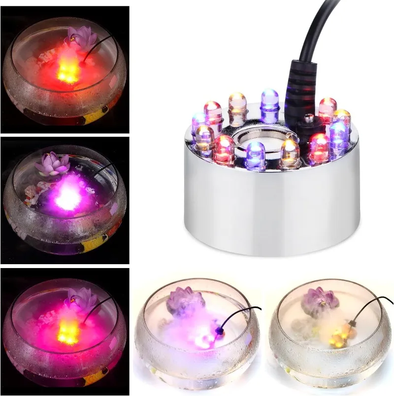 Gerador de Névoa Ultrassônico para Aquário e Fontes com LED - Imagem 2