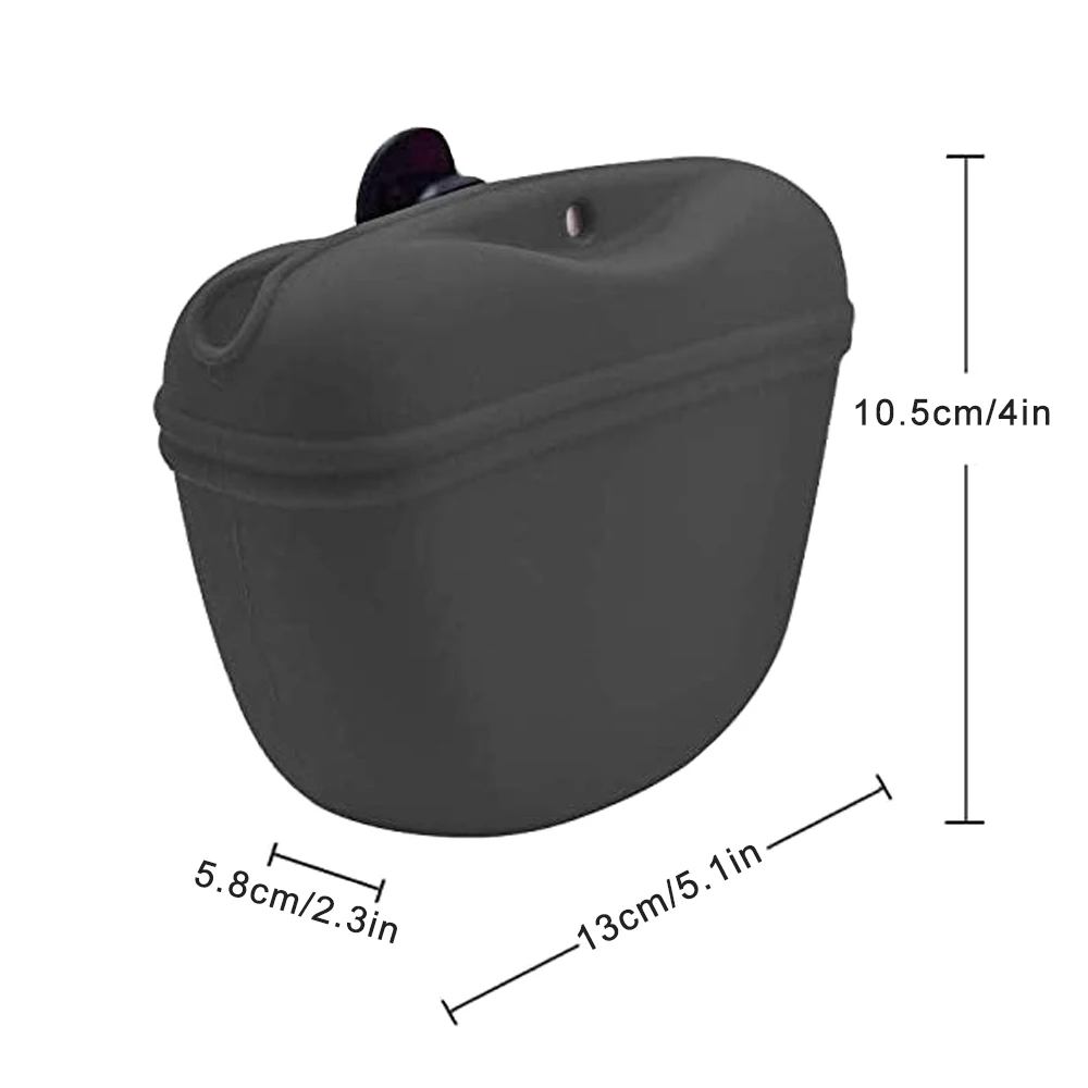 Bolsa para Petiscos de Cão com Fecho Magnético e Clipe de Cintura - Imagem 2