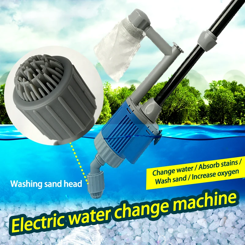 Bomba Trocador de Água Elétrico para Aquário 20W com 1400L/H - Imagem 4