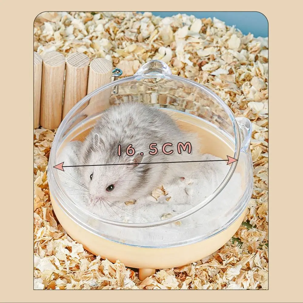 Caixa de Banho para Hamster Transparente com Tampa Removível - Image 6