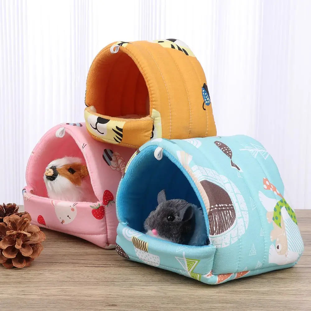 toca de flanela para hamster