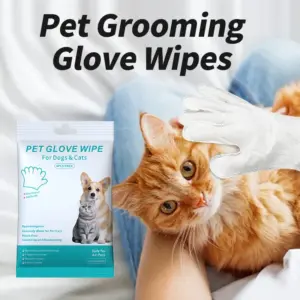 luvas descartáveis de limpeza para cães e gatos