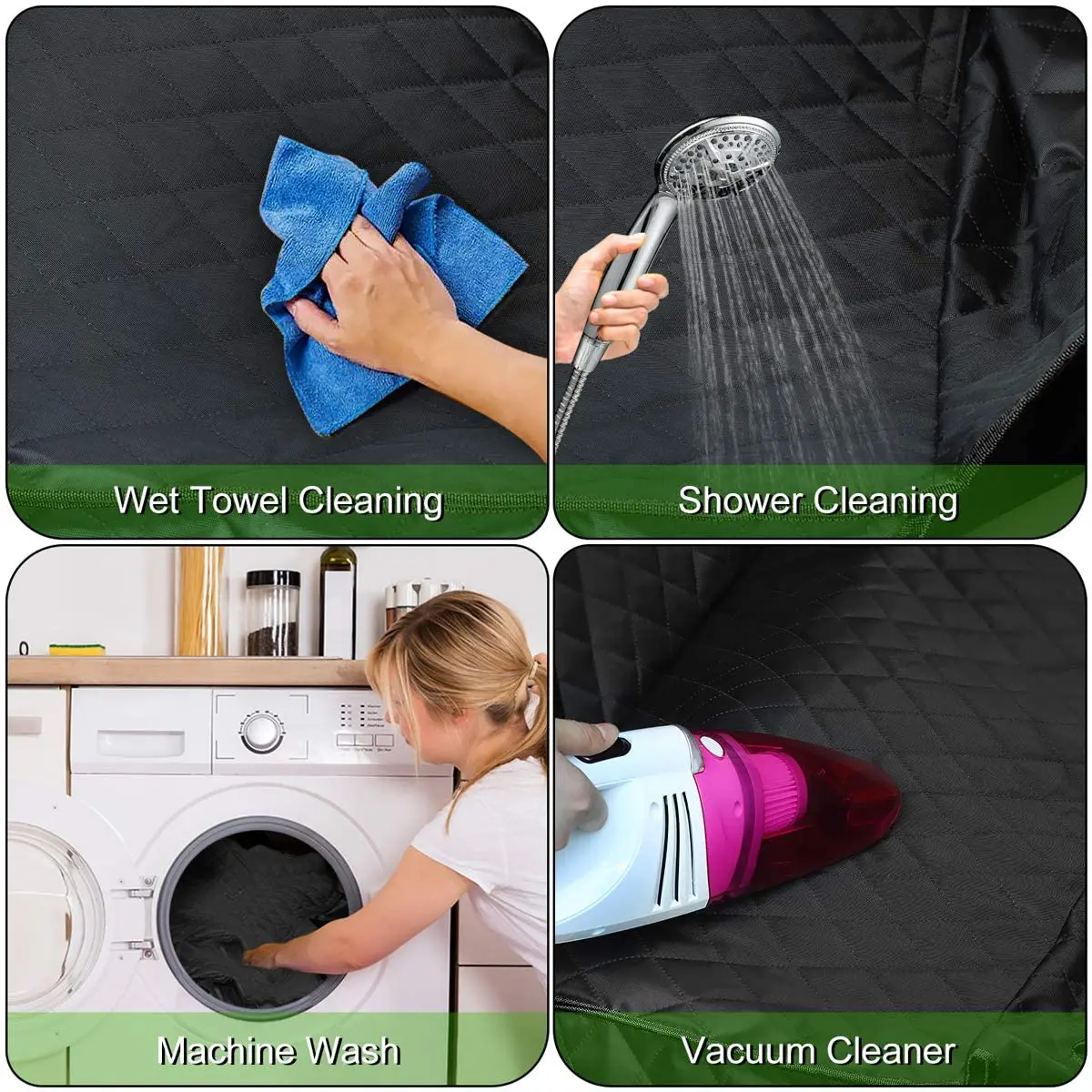 Capa de Assento para Cães à Prova D'Água para Viagem de Carro - Image 4