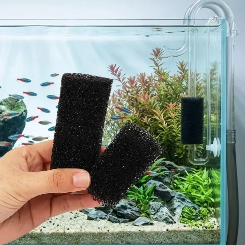 Kit 5 Esponjas Filtrantes para Aquário: Pré-filtro para Água Limpa - Imagem 4