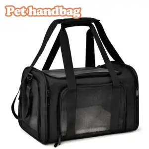 mochila de transporte para cães e gatos pequena dobrável