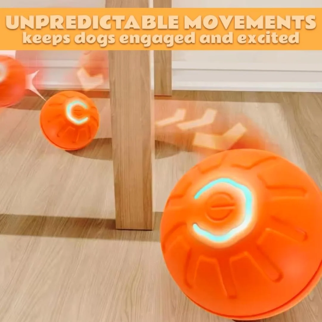 Bola Elétrica por Gravidade para Cães e Gatos - Imagem 6