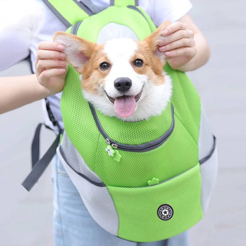 Mochila Canguru para Cães de Tecido Lavável para Passeio e Viagem - Imagem 3