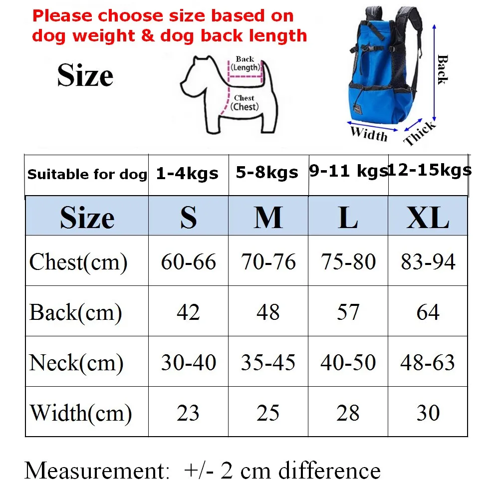 Mochila Canguru para Cães de Malha Respirável para Viagem e Passeio - Imagem 6