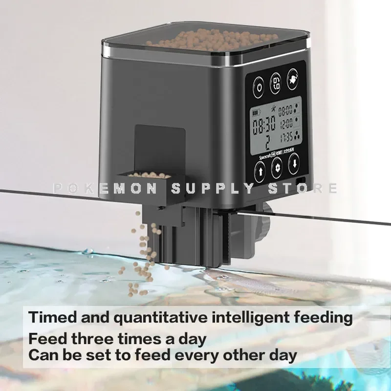 Alimentador Automático para Aquário com Tela LCD LED 320 ml - Imagem 3