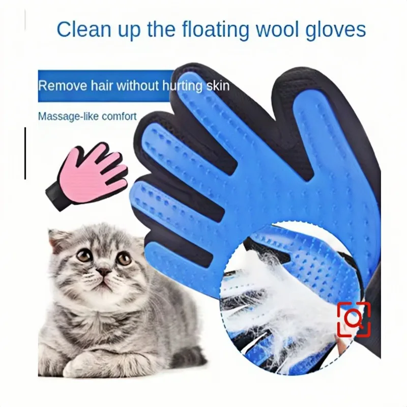 Luva para Pentear Pets para Cães e Gatos, 16x24 cm, Remove Pelos - Imagem 2