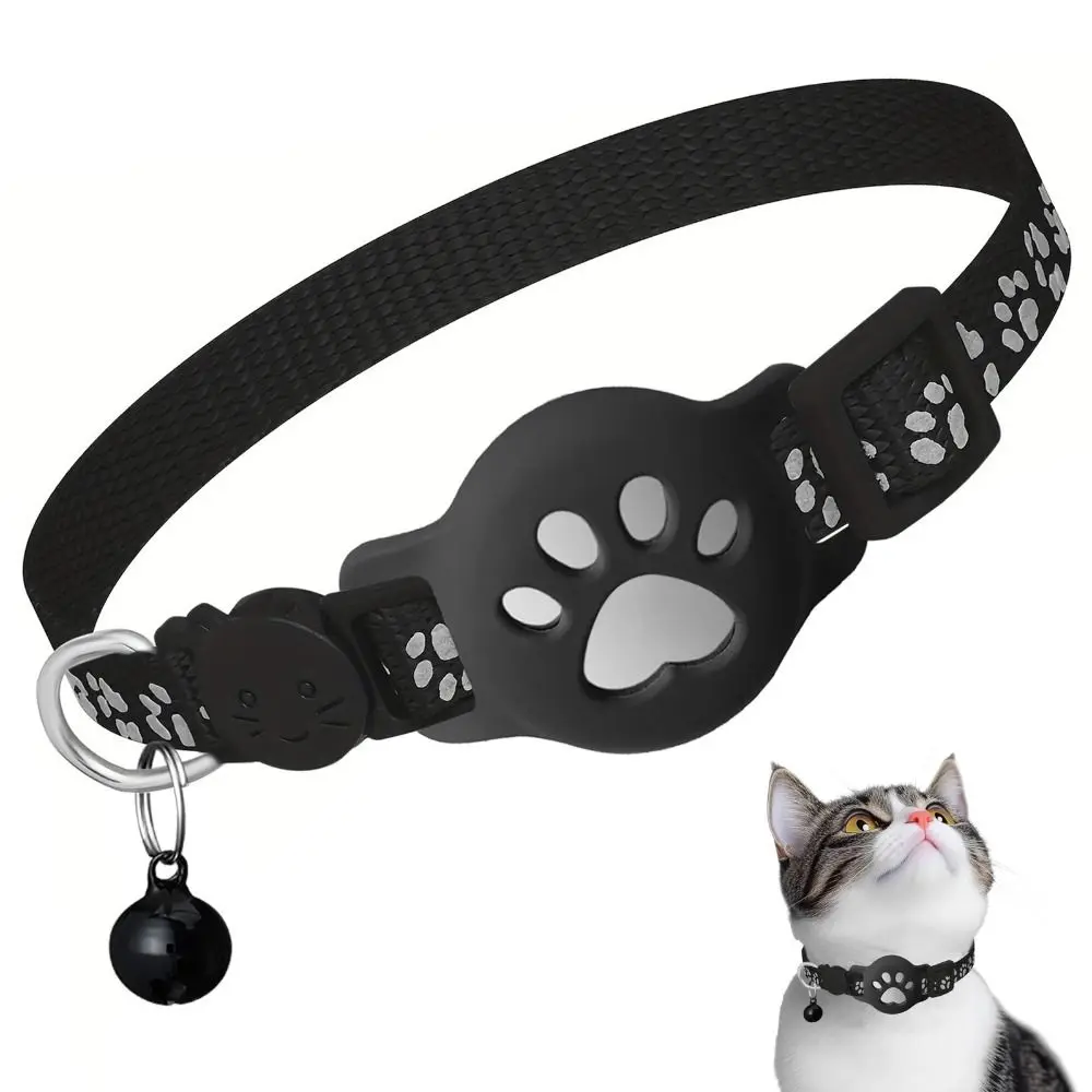 coleira para gatos com suporte airtag