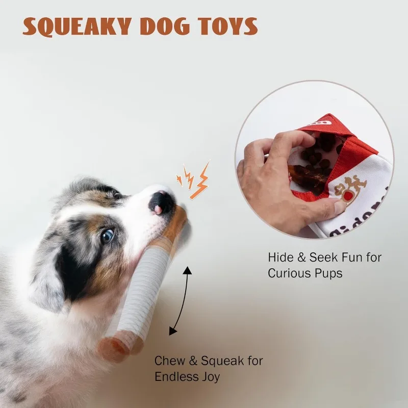 Brinquedo de Pelúcia para Cães com Som Interativo - Imagem 4