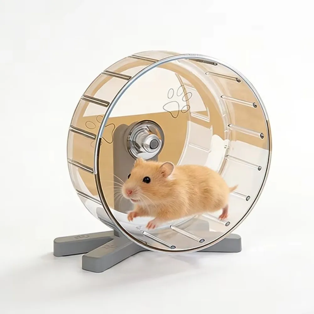 Roda de Exercício para Hamster de Plástico 12 cm Desmontável - Imagem 3