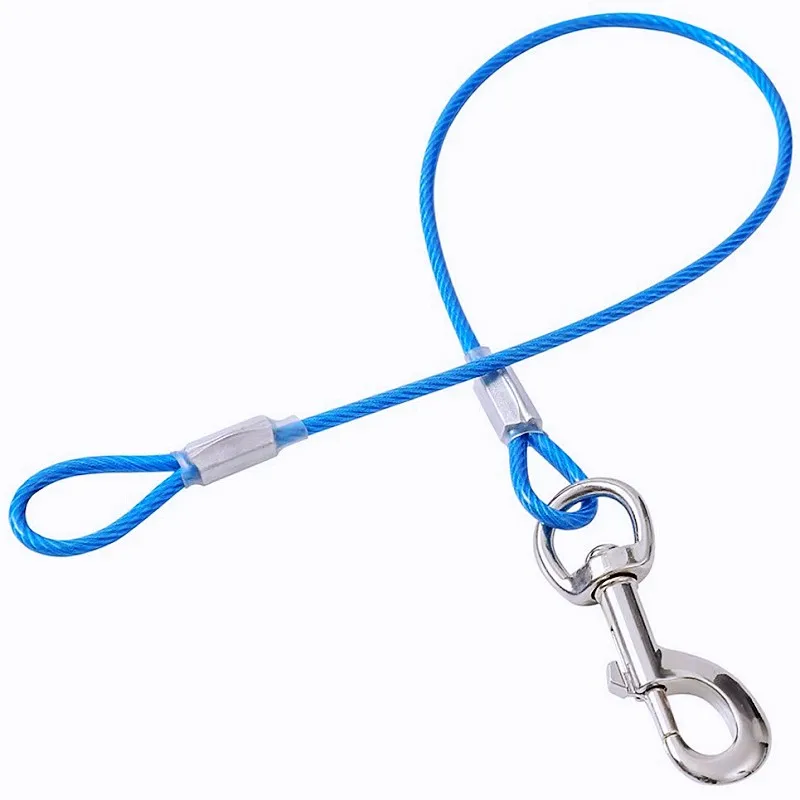 Trela para Cães de Aço Inoxidável com Corrente Resistente à Mastigação - Image 5