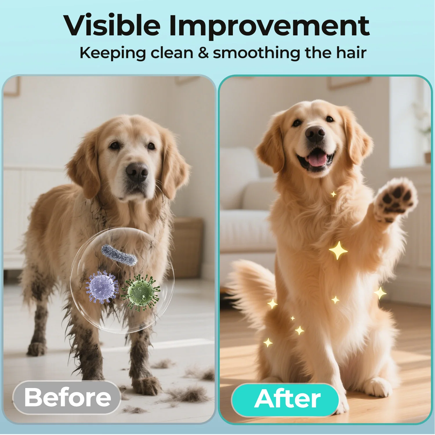 Luvas Descartáveis para Banho e Higiene de Pets - Image 6