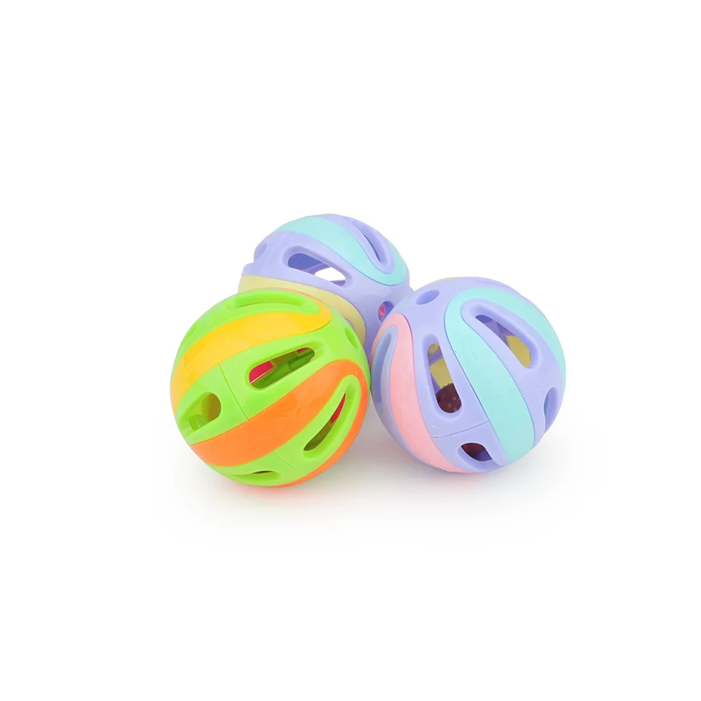 Bola Brinquedo para Gatos Plástico 4.9cm com Sino Interno - Imagem 4