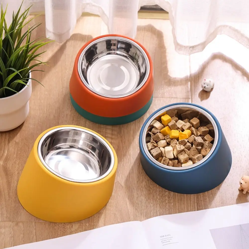 comedouro de aço inoxidável para cães