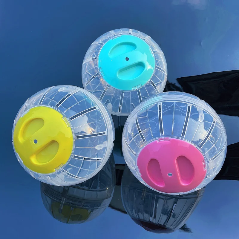 Bola de Exercício para Hamster de Plástico Transparente 10 cm - Imagem 3