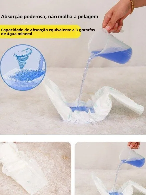 Fralda para Cães com 40 Peças Tamanho M para Cadela de 4-7 kg - Imagem 3