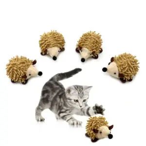 brinquedo de pelúcia ouriço para gatos