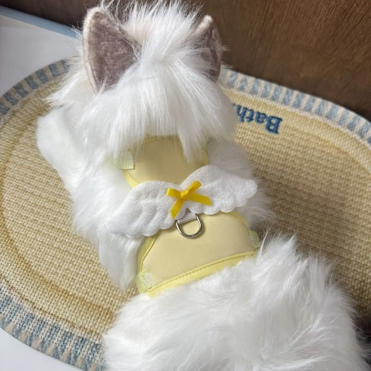 Colete Arnês para Gatos de Veludo com Guia Ajustável Anti-Fuga - Imagem 3
