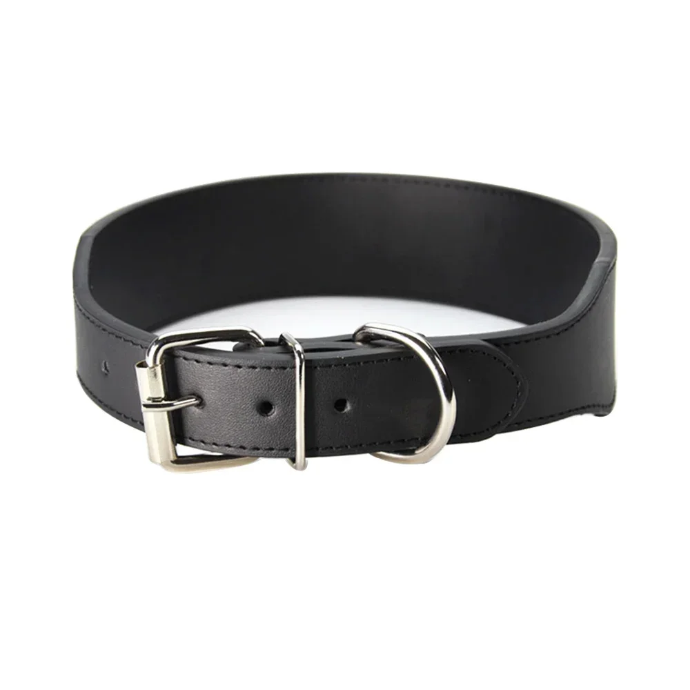 Coleira para Cães Grandes de Couro Microfibra com Fivela de Arame - Image 3