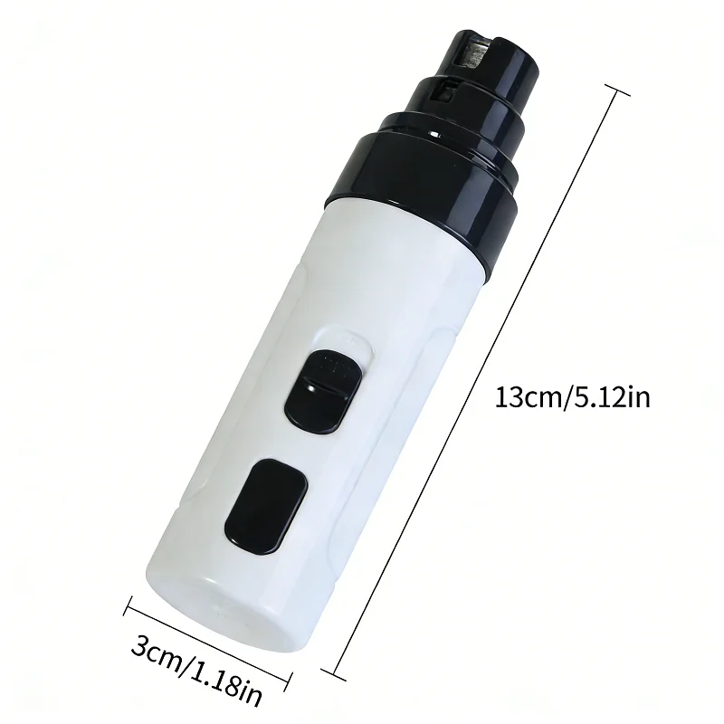 Cortador de Unhas Elétrico para Cães e Gatos Pequenos a Médios USB Recarregável - Image 2