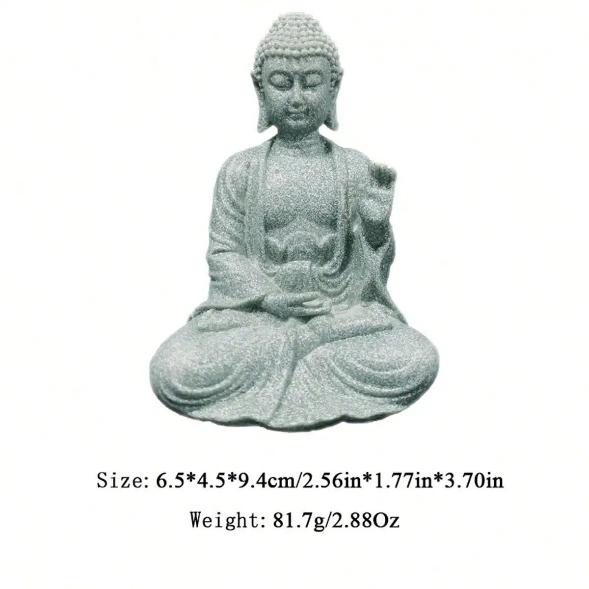 Decoração de Buda para Aquário Resina Zen para Paisagismo - Image 3