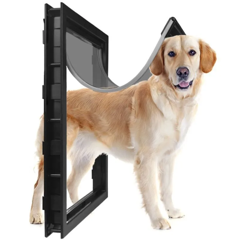 Porta para Cães e Gatos de PVC com Aba Anti-Chuva e Isolamento - Imagem 2