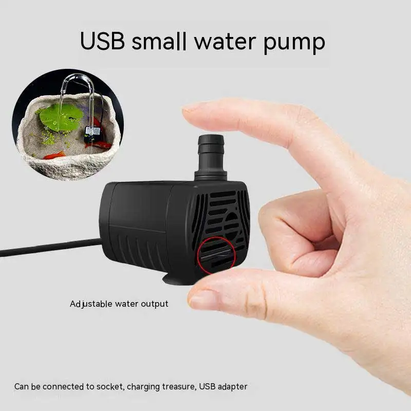 Bomba para Fonte de Água Pet DC 5V USB Ultra Silenciosa - Imagem 6