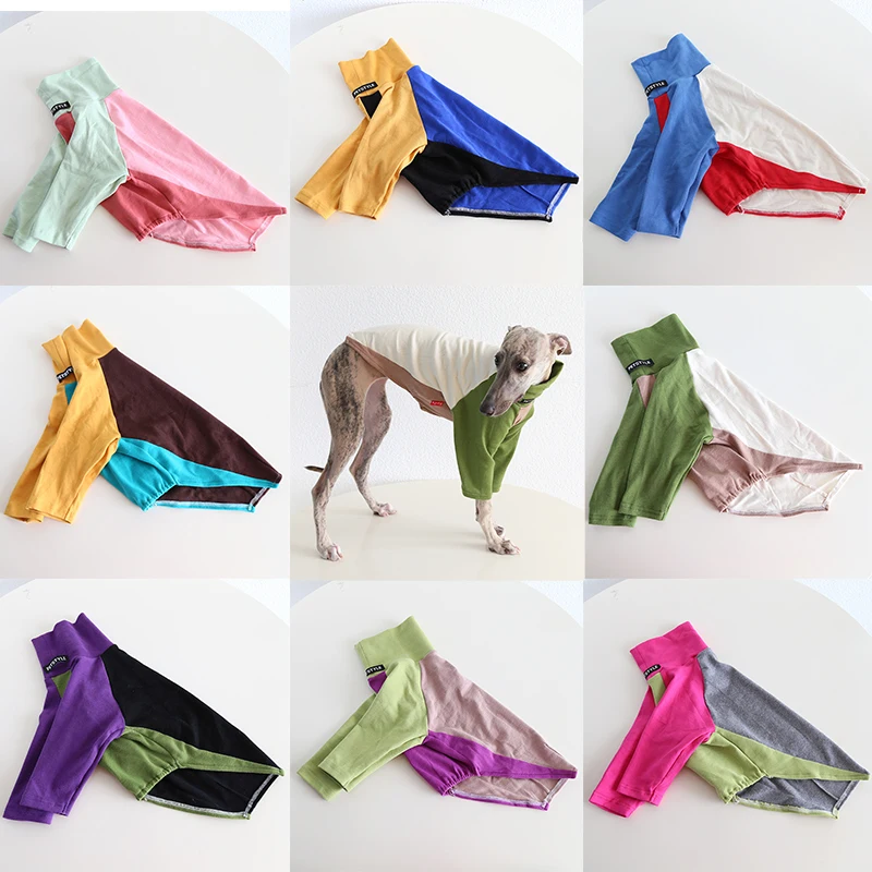 suéter de lã para cães galgos